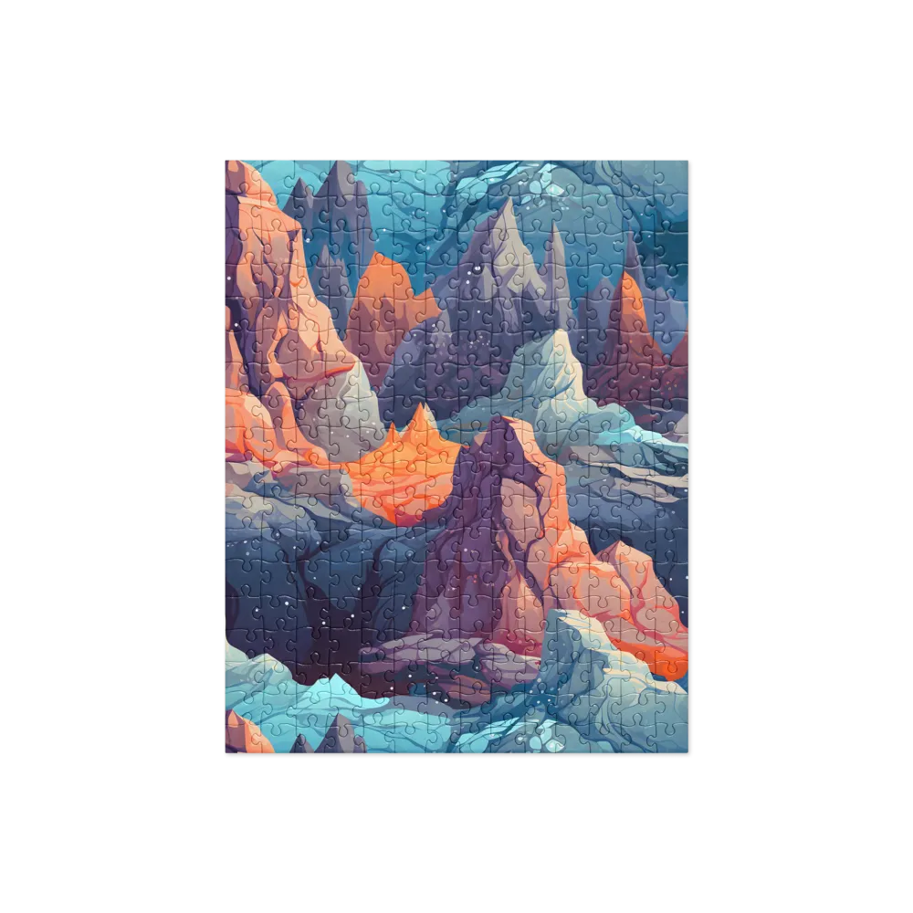 Mystical Peaks of Imagination | Jigsaw Puzzle | 252 pieces