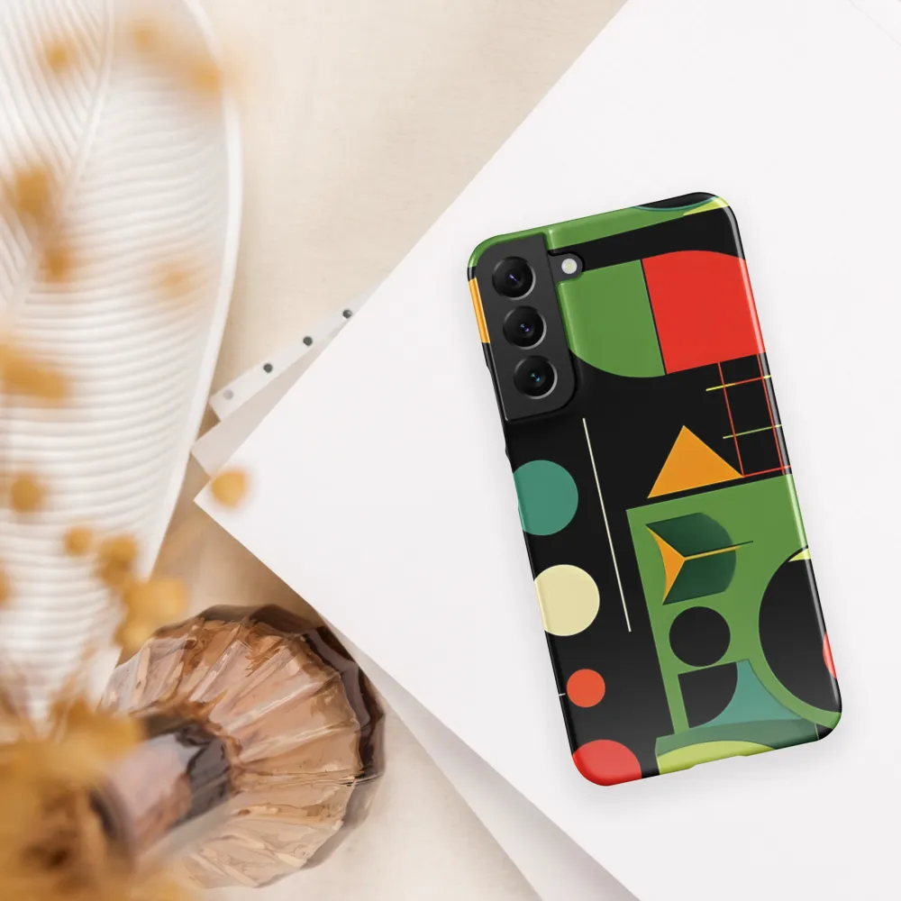Geometric Harmony | Phone Case |  S22 Plus | Snap Case | Glossy
