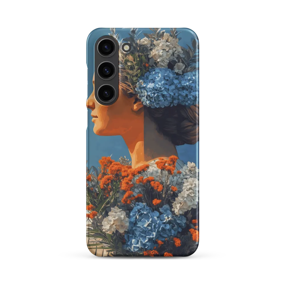 Floral Reverie: A Portrait of Serenity