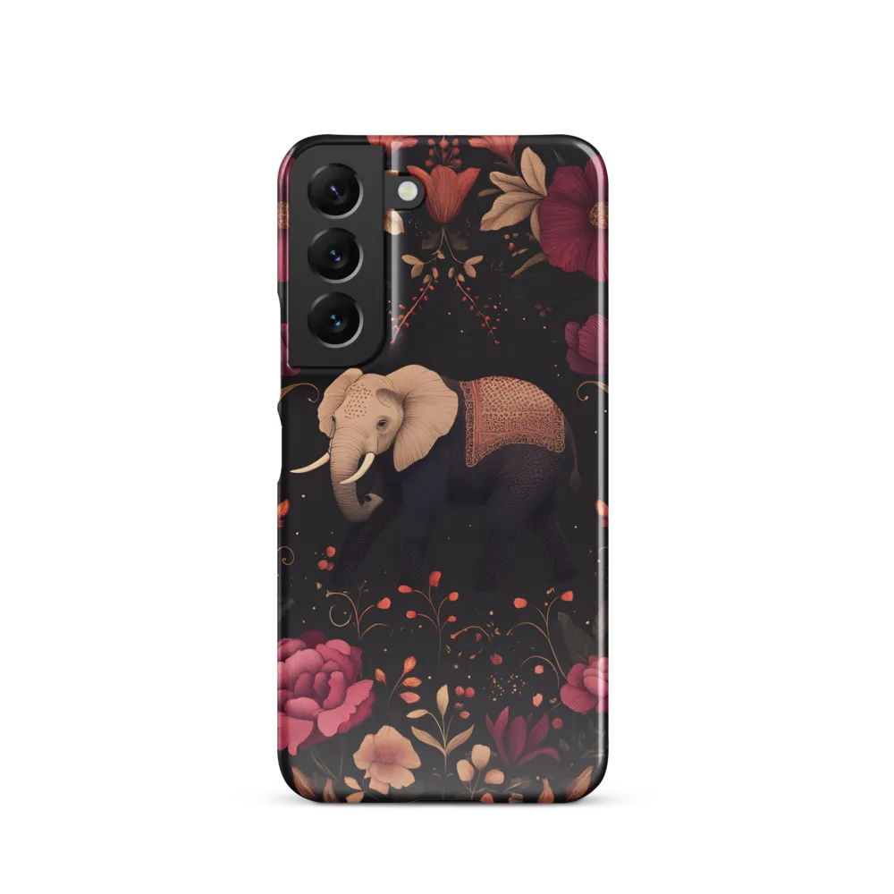 Whispers of the Wild: Elephants and Blooms