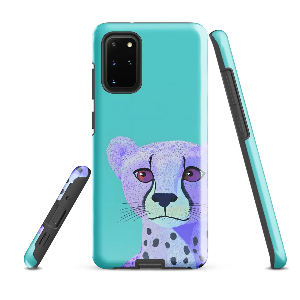Curious Cheetah | Phone Case |  S20 Plus | Tough Case | Glossy