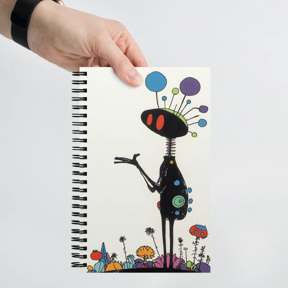 Whimsical Encounter | Spiral Notebook