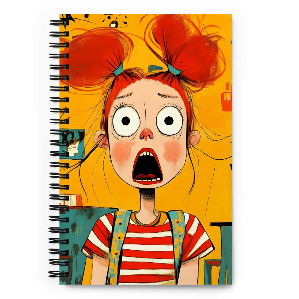 The Shock of Discovery | Spiral Notebook