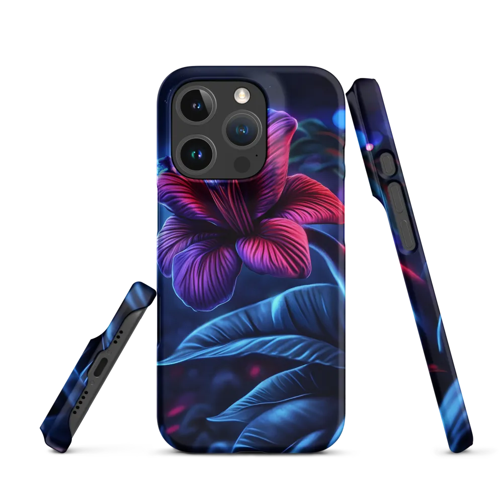 Illuminated Serenity: The Surreal Blossom