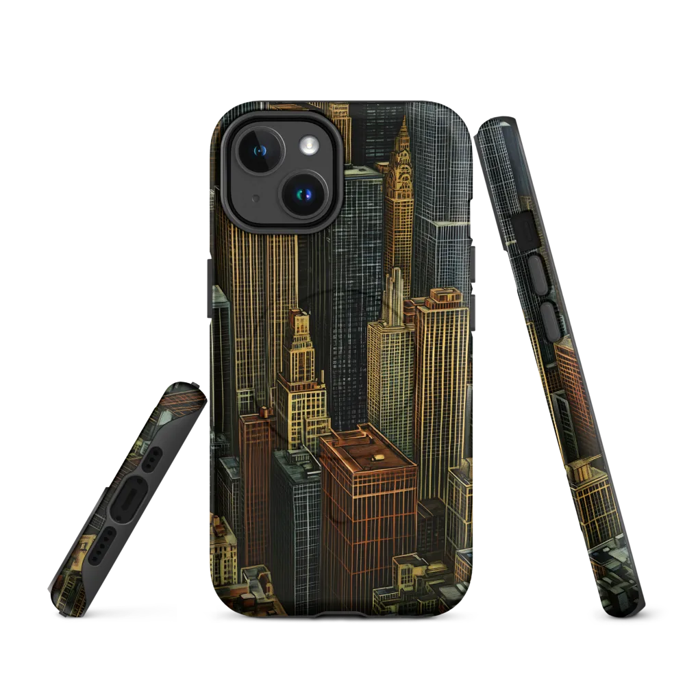 Urban Elegance: A Golden Cityscape