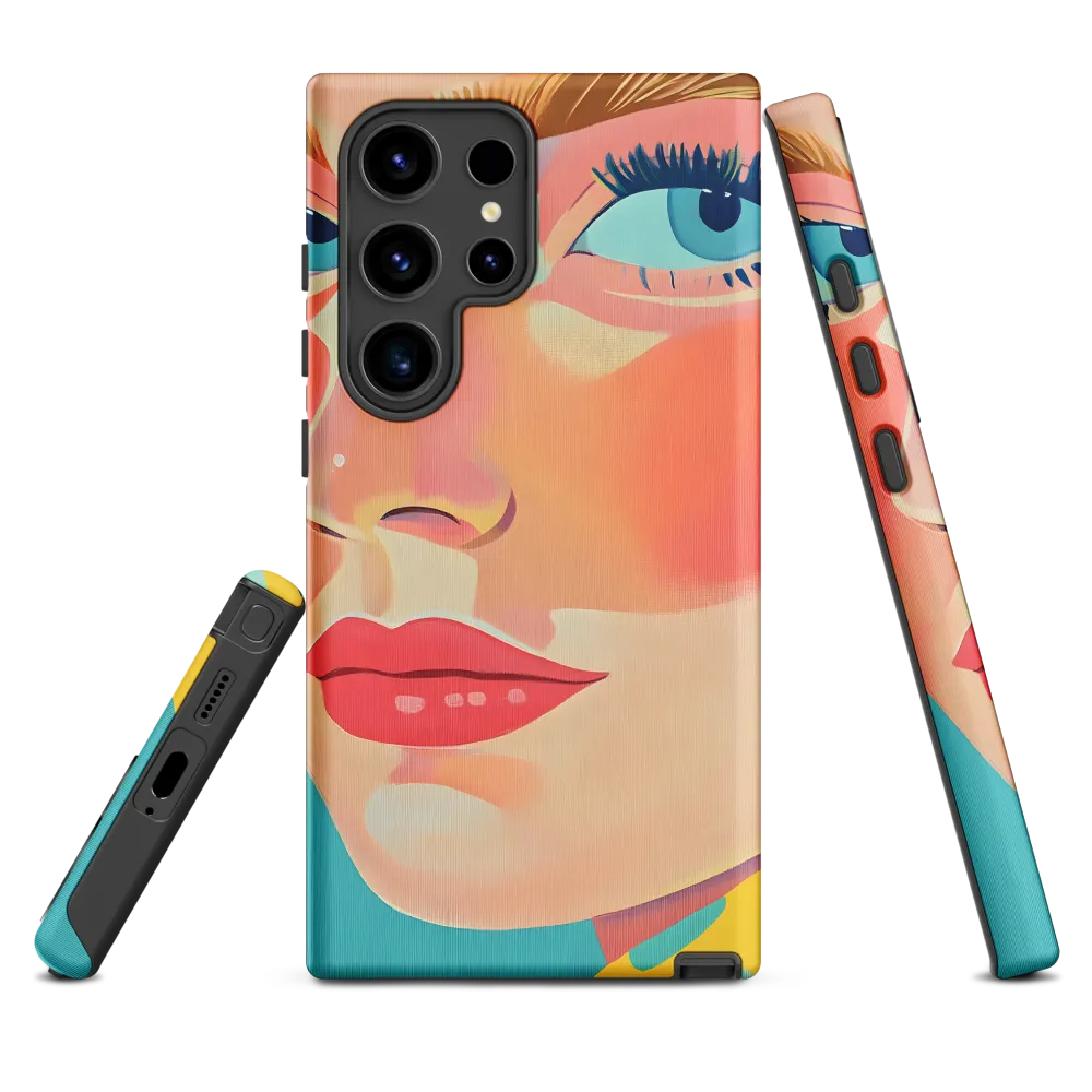Vibrant Elegance: A Pop Art Portrait