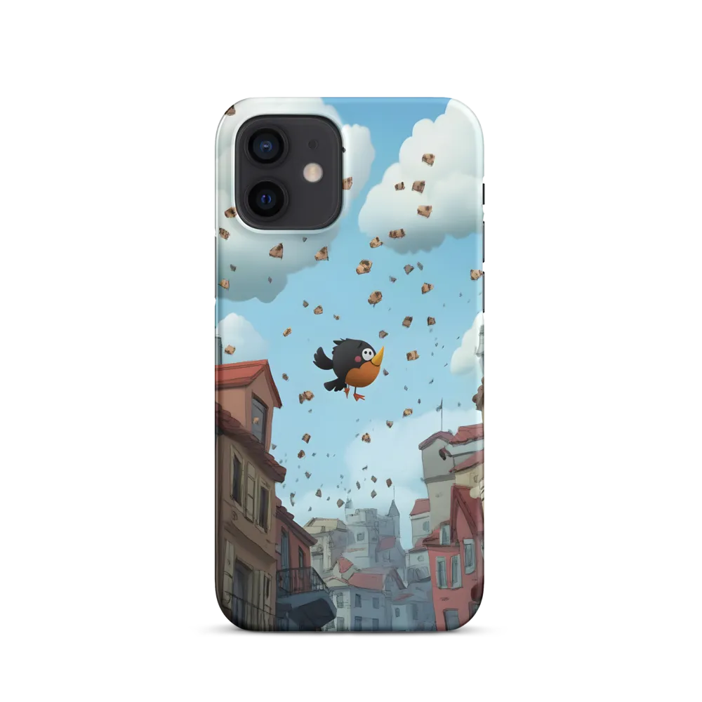 A Whimsical Flight Through Bread and Sky