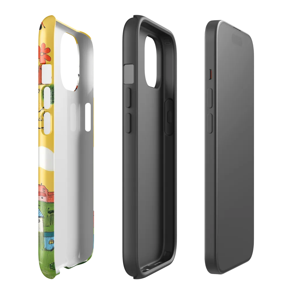 Whimsical Blooms of Life | Phone Case |  15 | Tough Case | Glossy