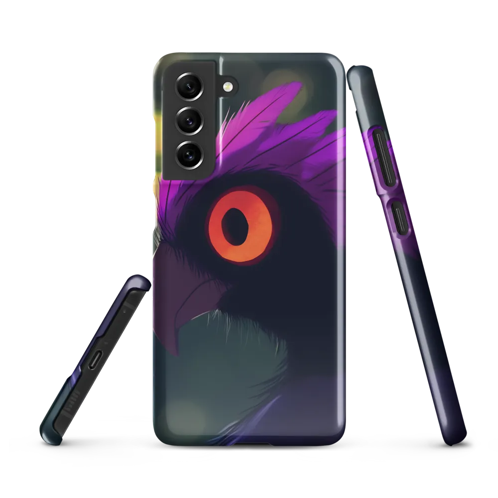 Mysterious Owl | Phone Case |  S21 FE | Snap Case | Glossy