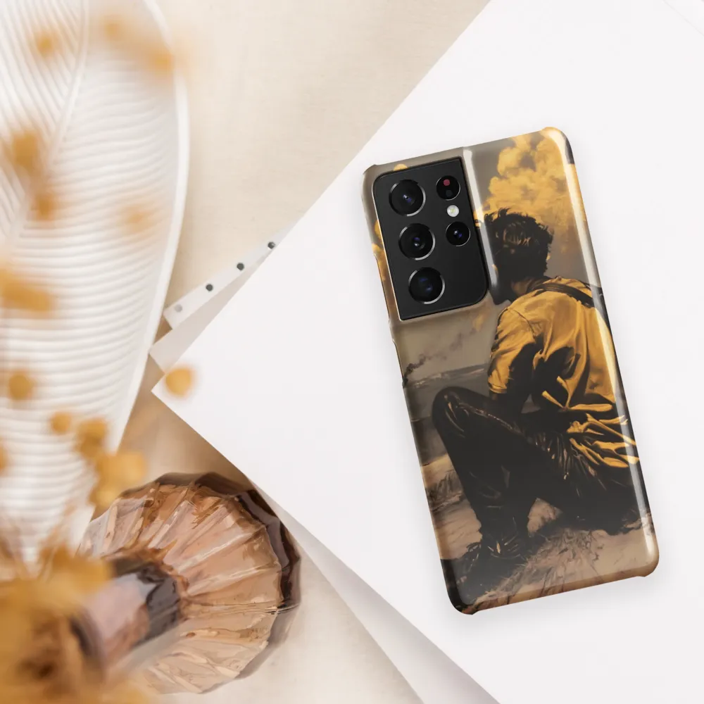Reflections by the Shore | Phone Case |  S21 Ultra | Snap Case | Glossy