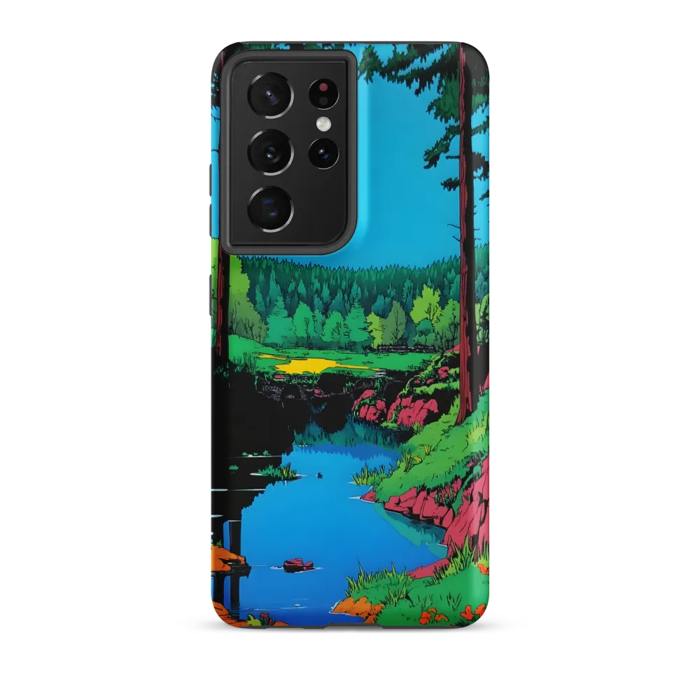 Tranquil Reflections: A Vibrant Landscape