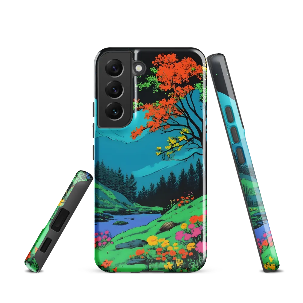 Neon Dreams: A Vibrant Landscape