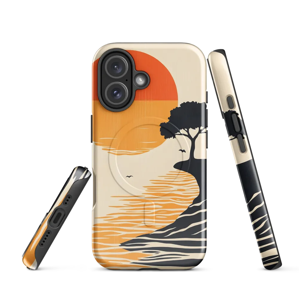 Serene Sunset | Phone Case |  16 | MagSafe® Tough Case | Glossy