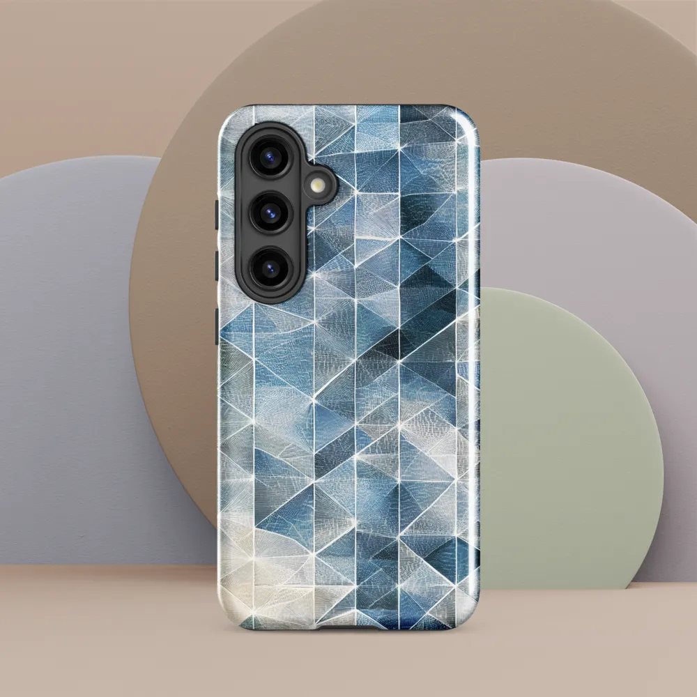 Geometric Harmony in Blue