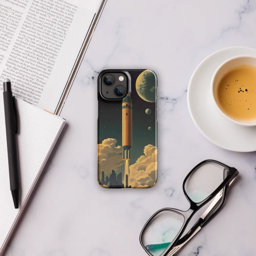 Journey Through the Cosmic Frontier | Phone Case |  13 Mini | Snap Case | Glossy