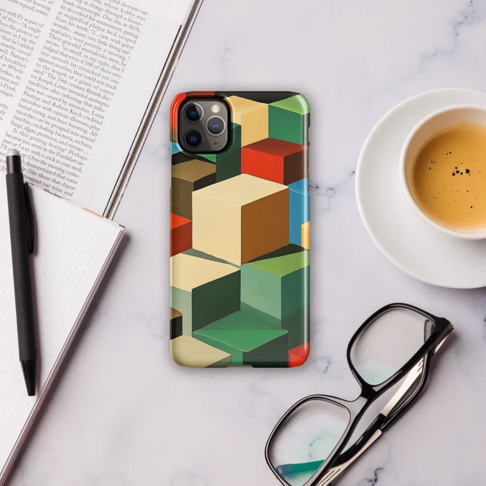 Colorful Geometric Harmony | Phone Case |  11 Pro Max | Snap Case | Glossy