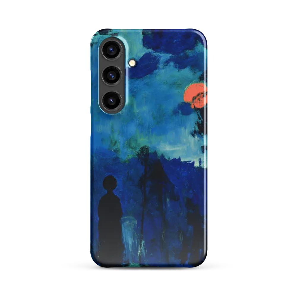 Solitude in Blue | Phone Case |  S24 Plus | Snap Case | Glossy