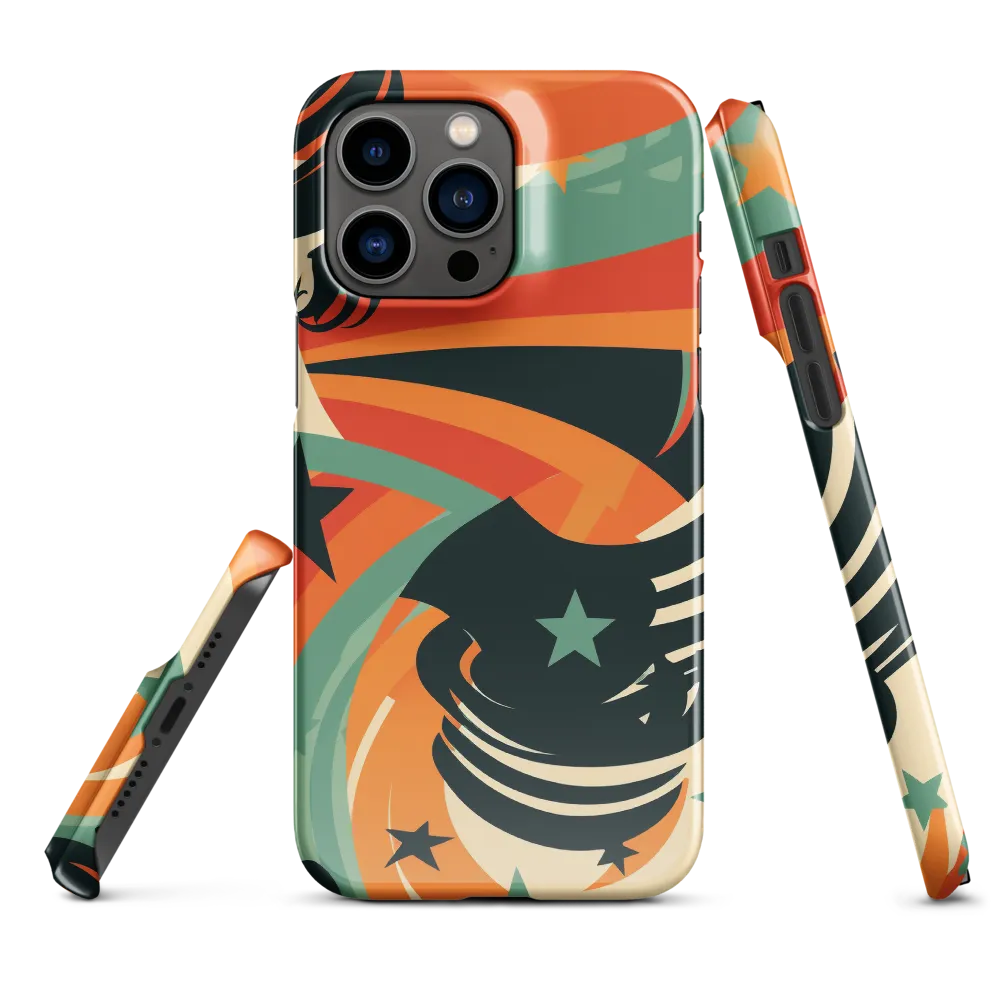 Swirls of Elegance | Phone Case |  14 Pro Max | Snap Case | Glossy