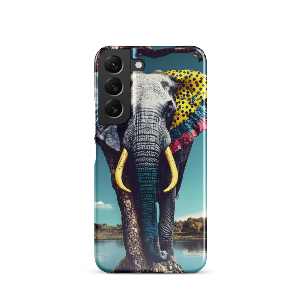 Painted Ears, Teal Trunk