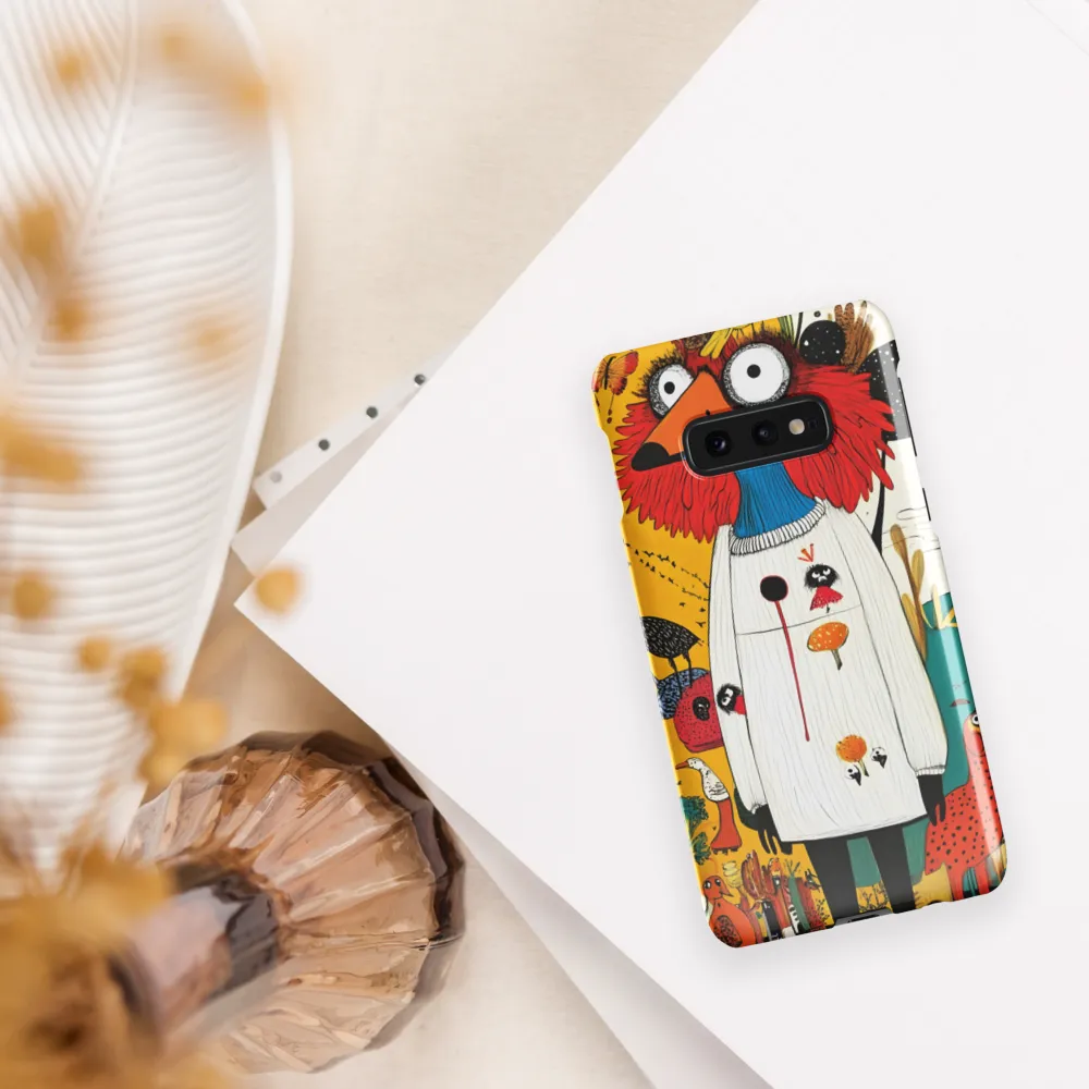 Whimsical Bird's Embrace