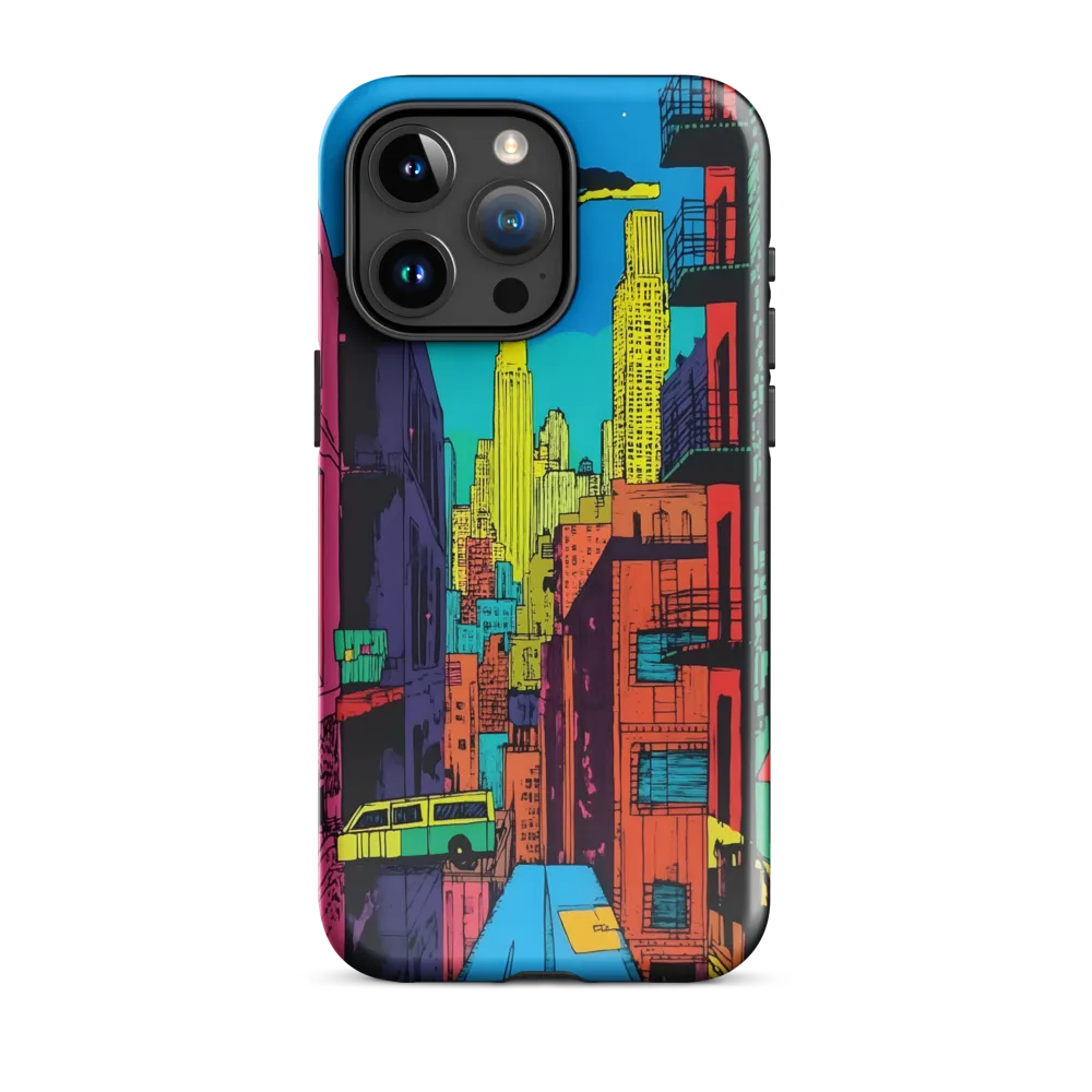 Urban Vibrance: A Pop Art Cityscape