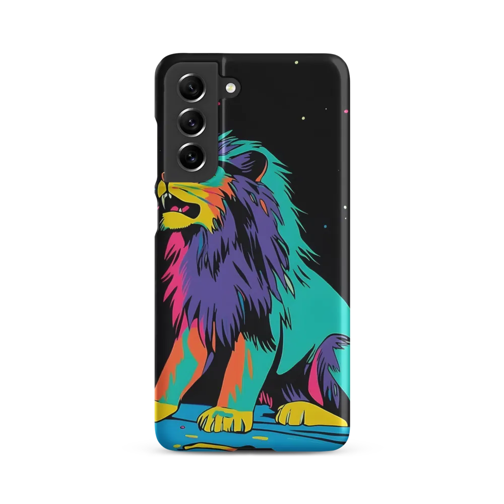 Roaring Colors: The Neon Lion