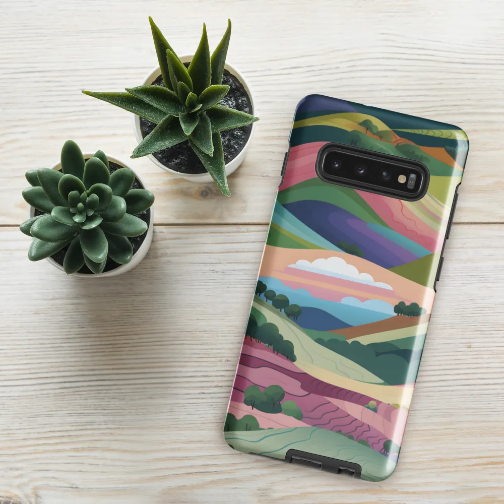 Harmonious Hills | Phone Case |  S10 Plus | Tough Case | Glossy