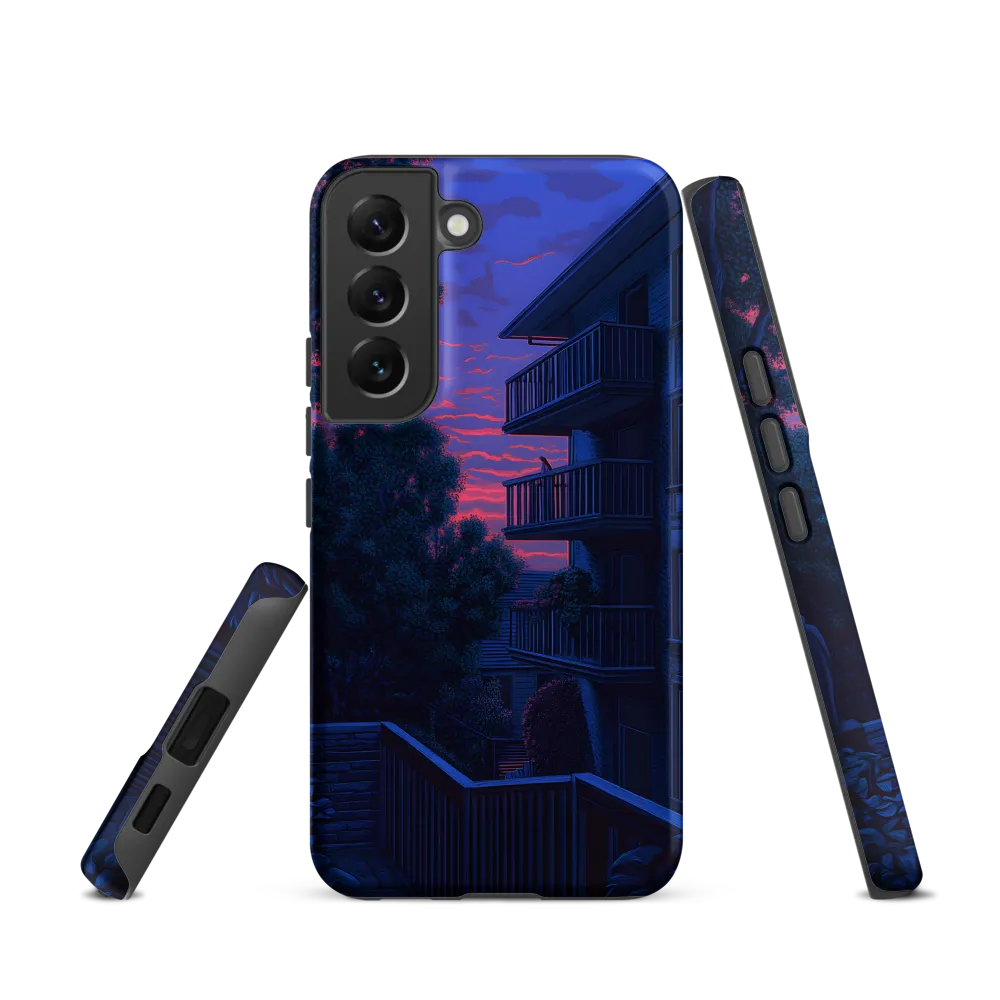 Urban Serenity at Dusk