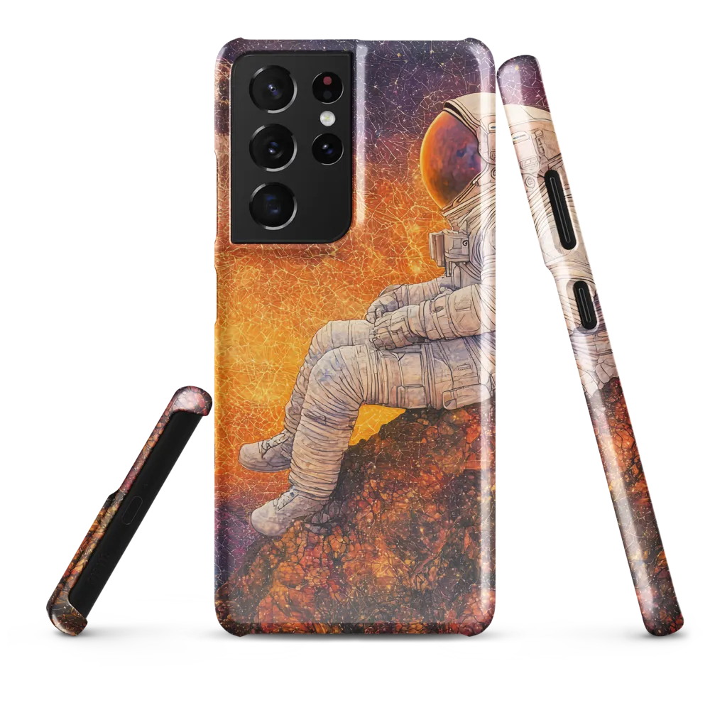 Cosmic Contemplation | Phone Case |  S21 Ultra | Snap Case | Glossy