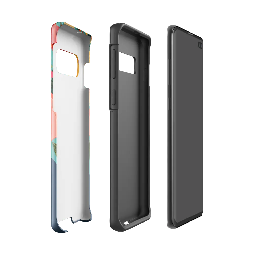 Elegance in Bloom | Phone Case |  S10 | Tough Case | Glossy