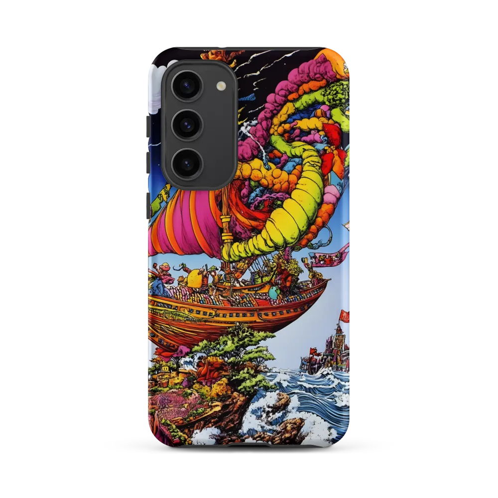 Voyage of Whimsy: A Surreal Sailor's Dream | Phone Case |  S23 Plus | Tough Case | Matte