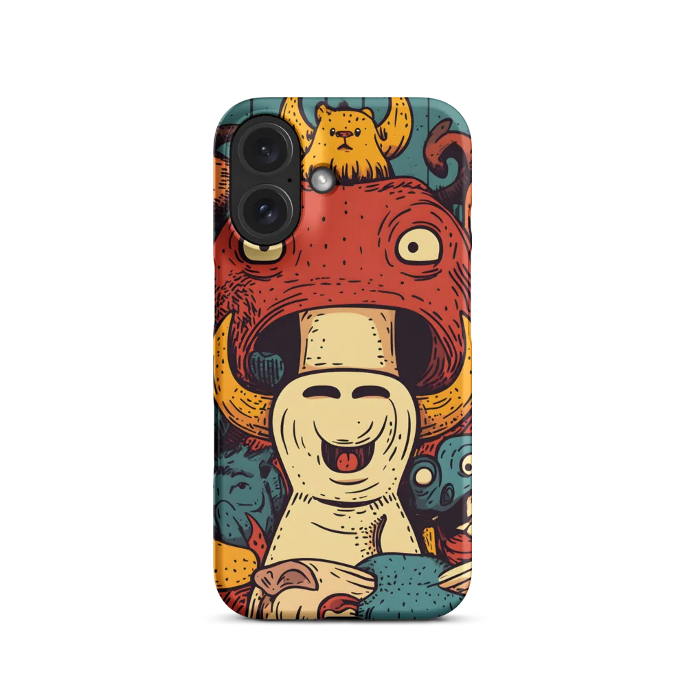 Whimsical Gathering of Creatures | Phone Case |  16 | Snap Case | Matte