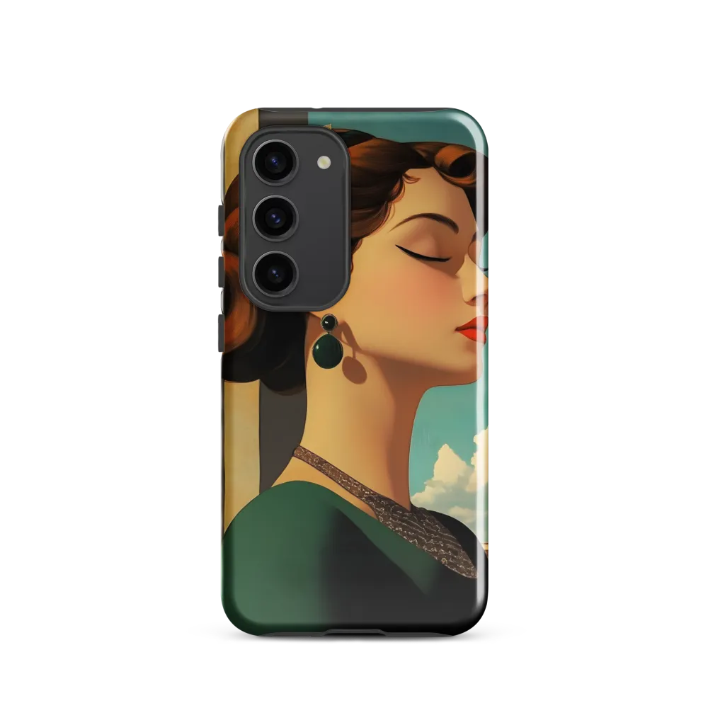 Elegance in Art Deco: A Portrait of Grace