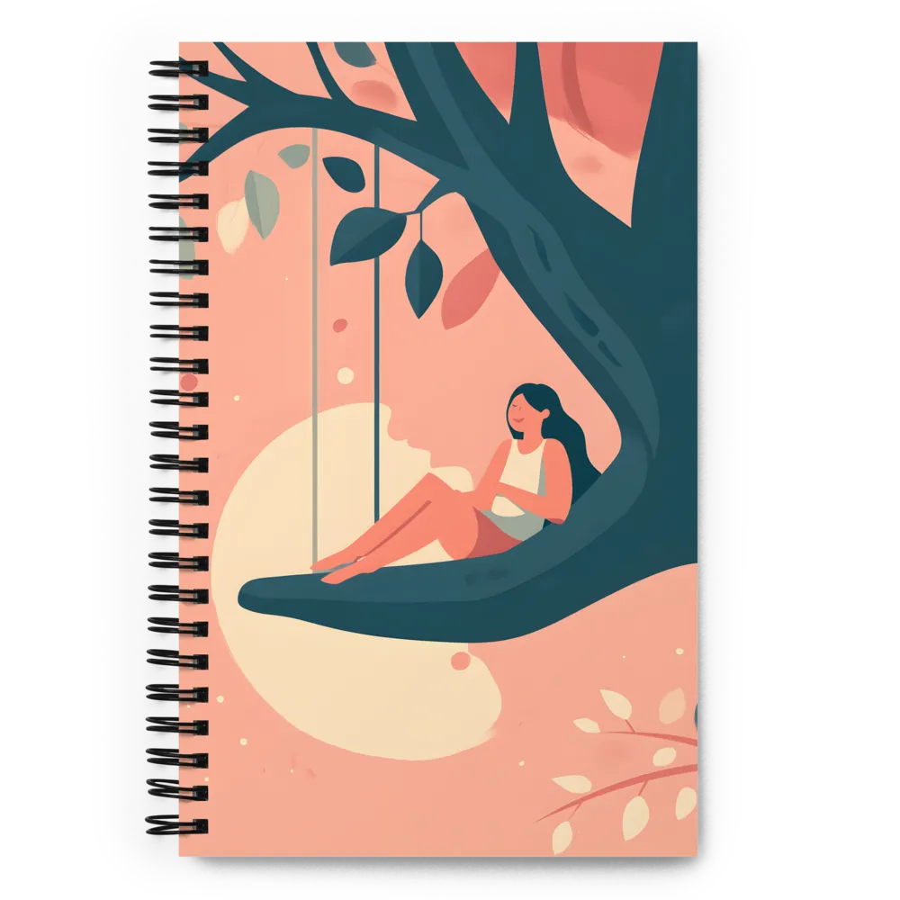 Harmony in Solitude | Spiral Notebook