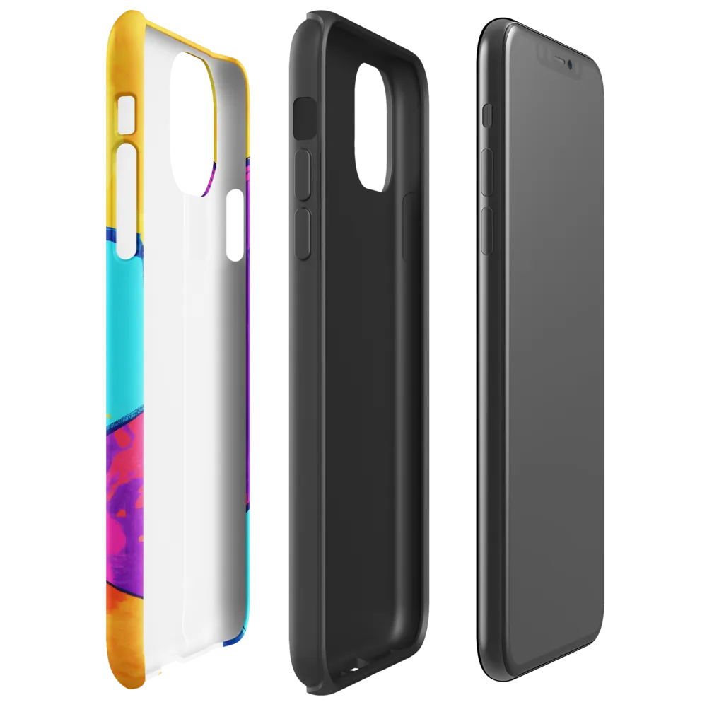 Playful Cubes in Vibrant Harmony | Phone Case |  11 Pro Max | Tough Case | Glossy