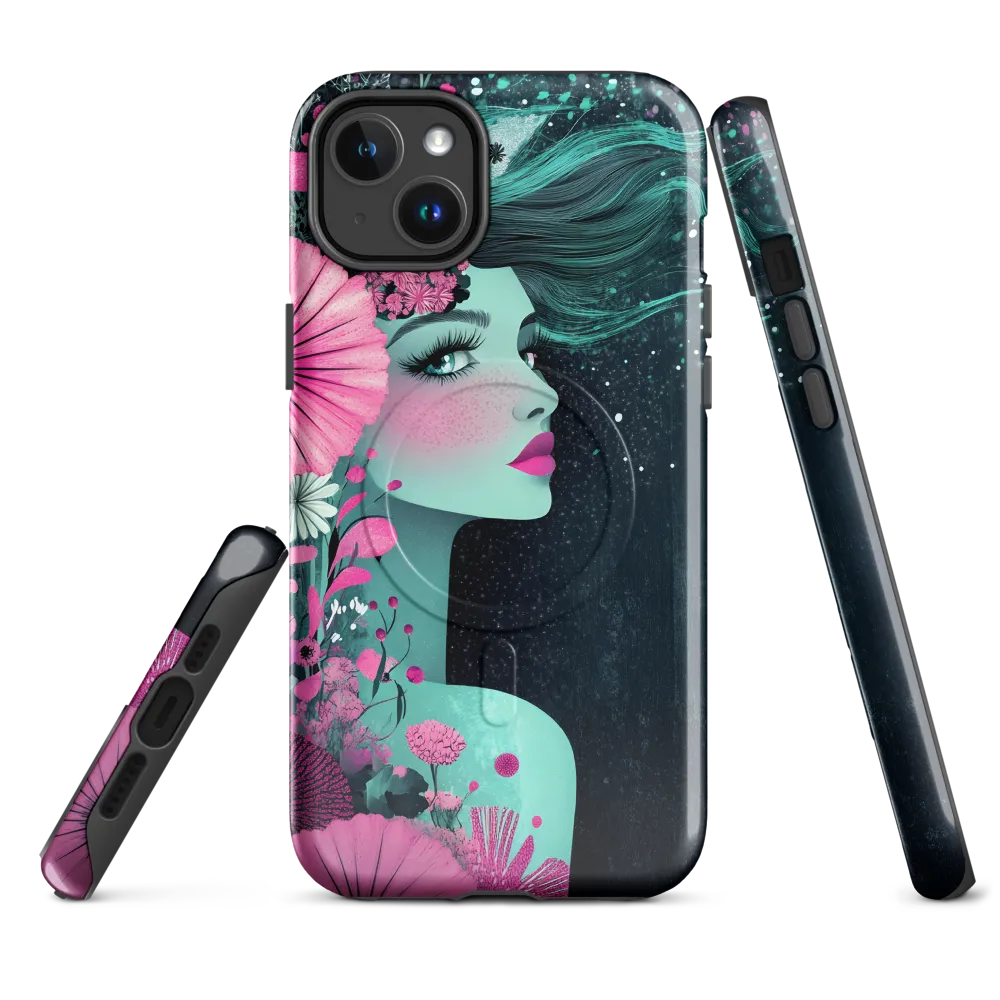 Floral Harmony: Portrait of Serenity