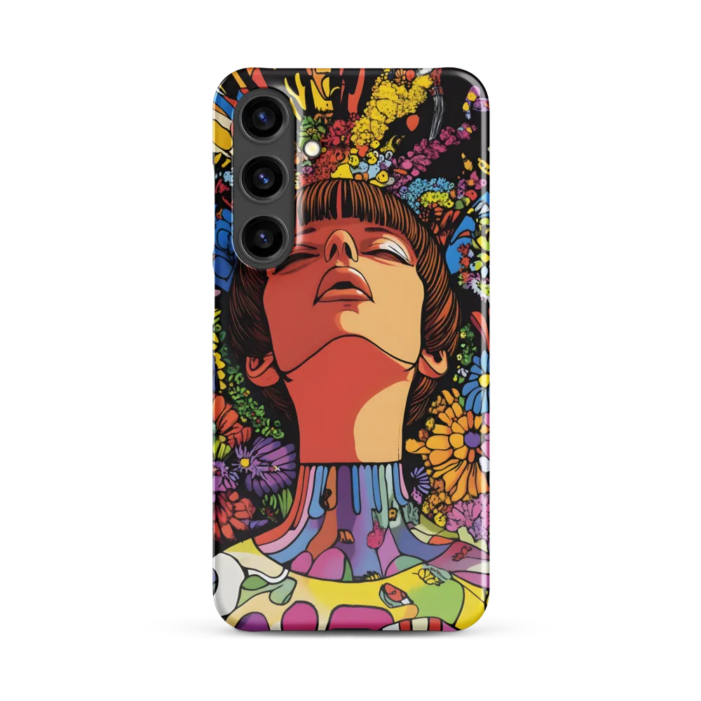 Vibrant Ecstasy: A Psychedelic Portrait