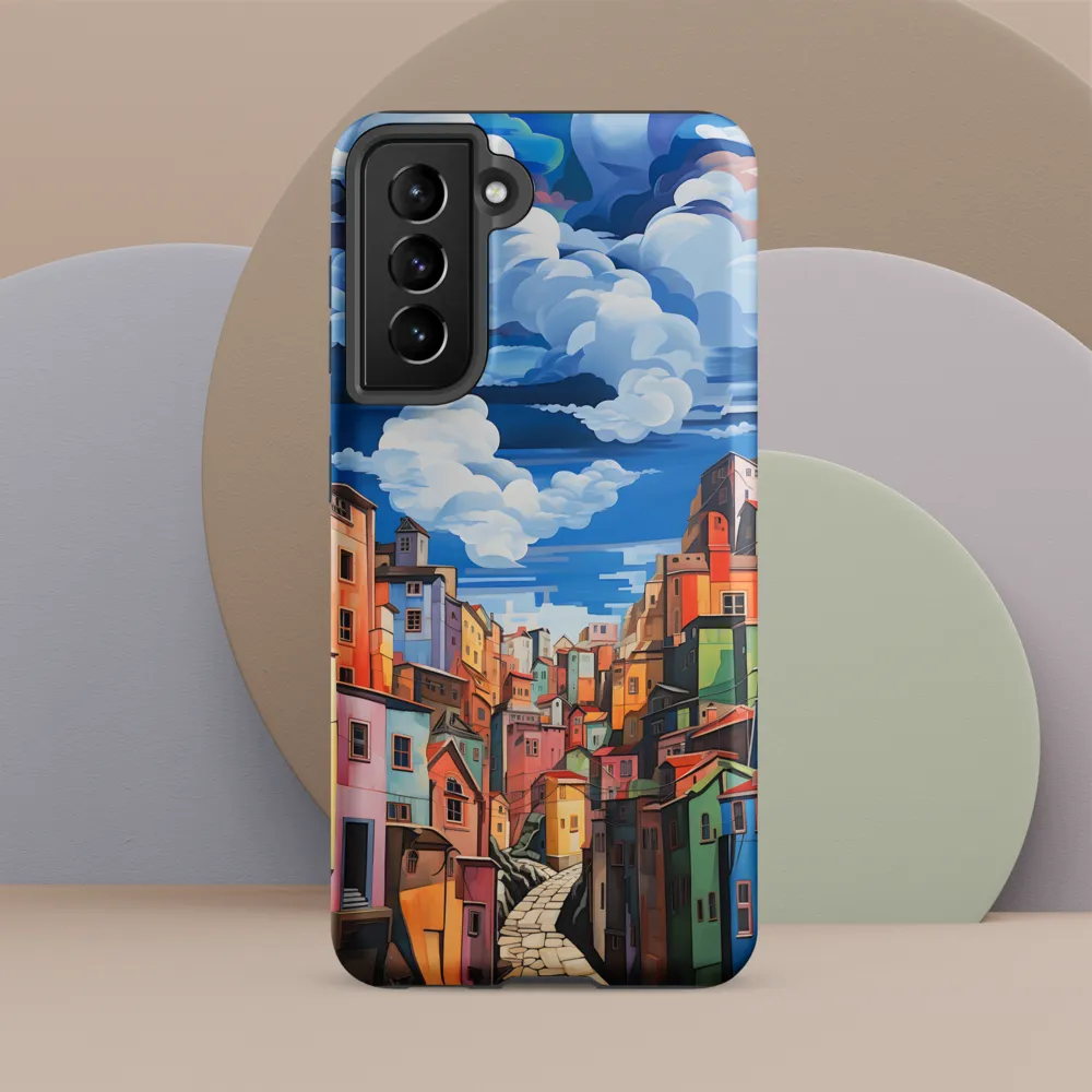 Whimsical Heights: A Vibrant Cityscape