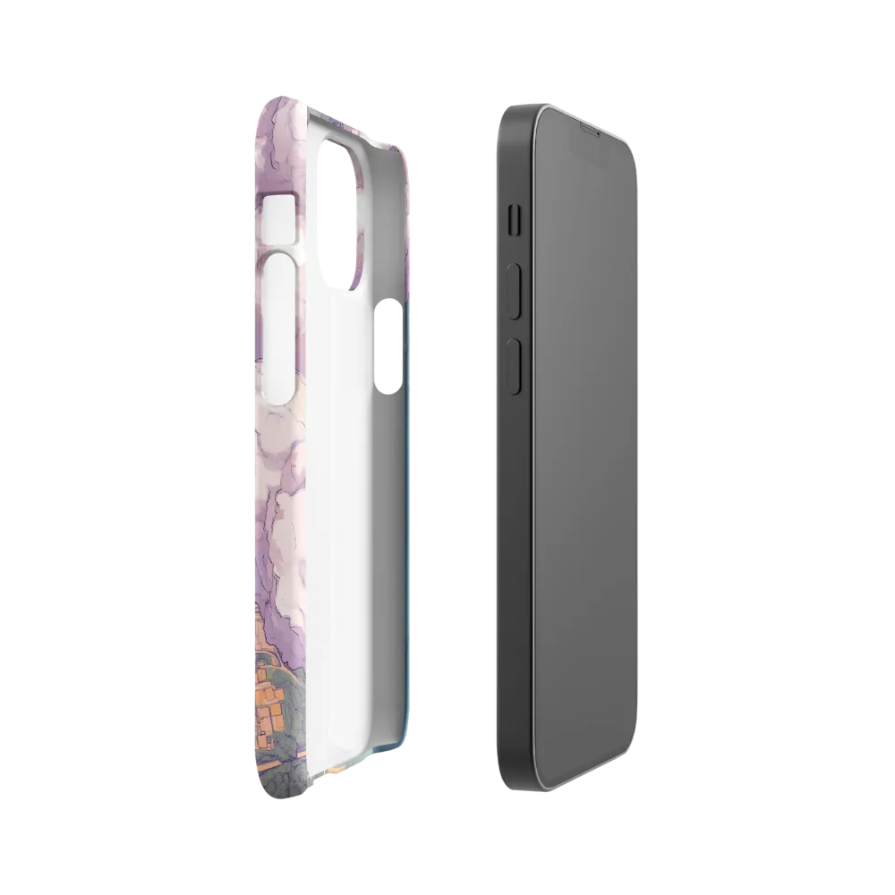 Serenity Over the Coast | Phone Case |  13 Mini | Snap Case | Matte