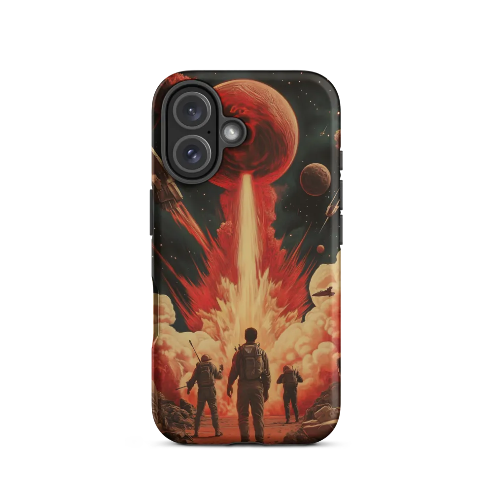 Eruption of the Cosmos | Phone Case