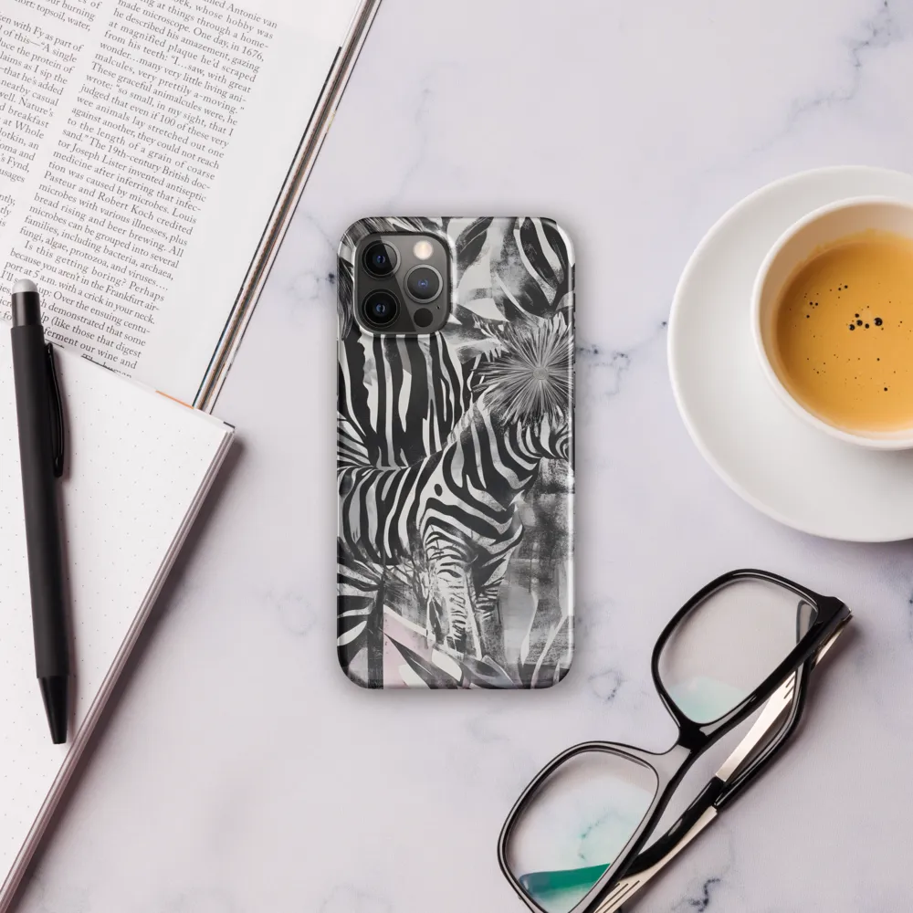 Zebra in the Jungle of Illusions | Phone Case |  12 Pro | Snap Case | Glossy