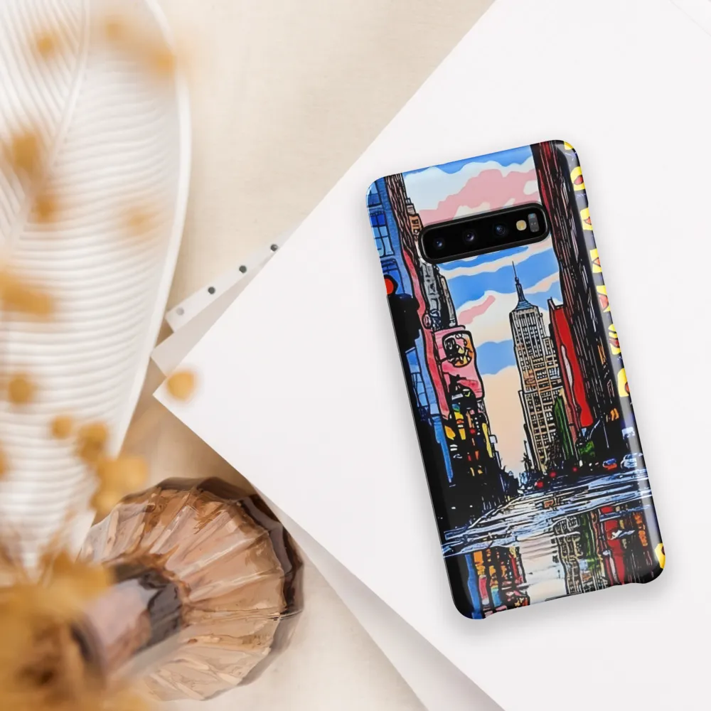 Reflections of a Vibrant City | Phone Case |  S10 Plus | Snap Case | Glossy