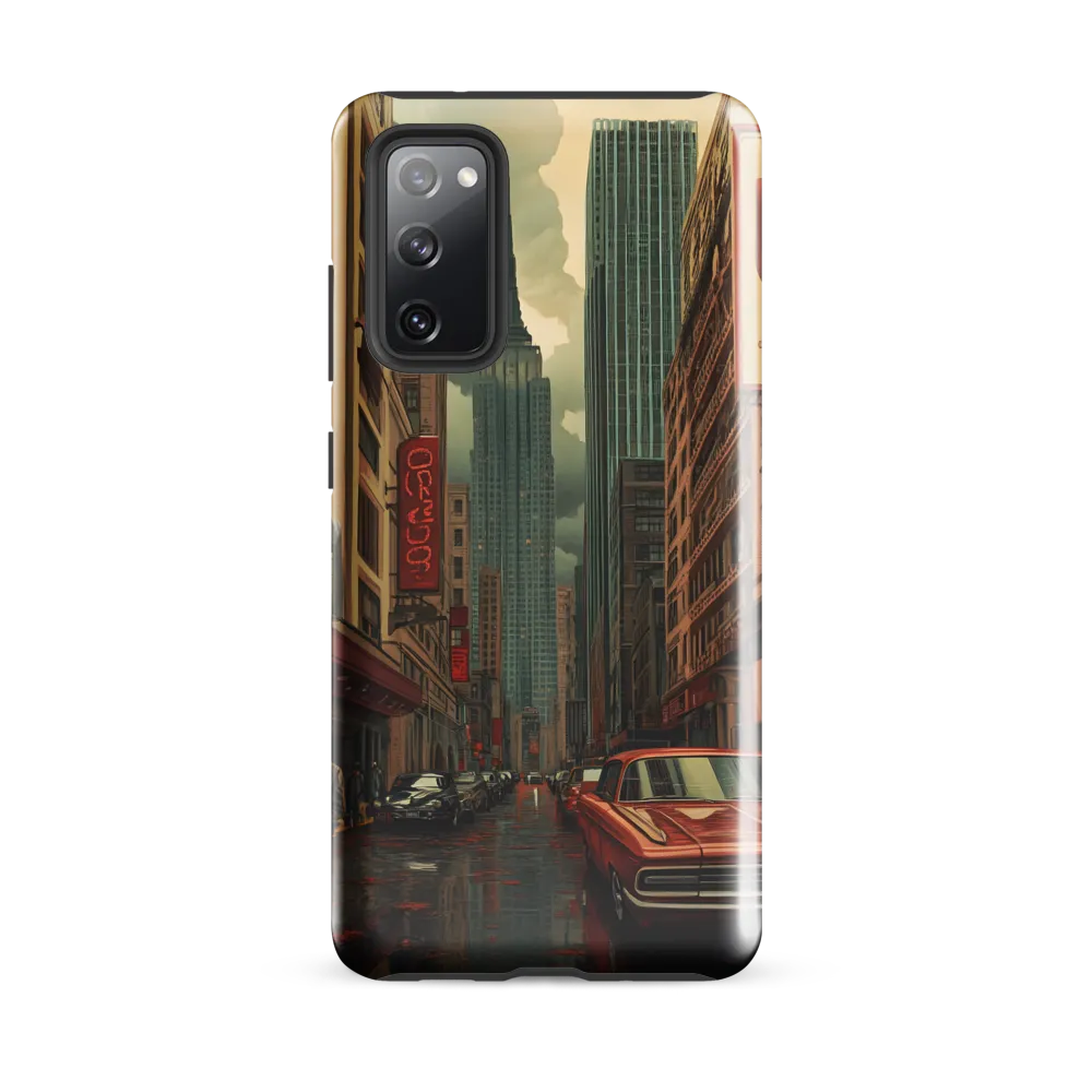 Nostalgic Cityscape: Reflections of a Forgotten Era