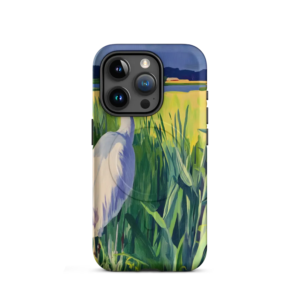 Graceful Presence: The Heron in the Meadow