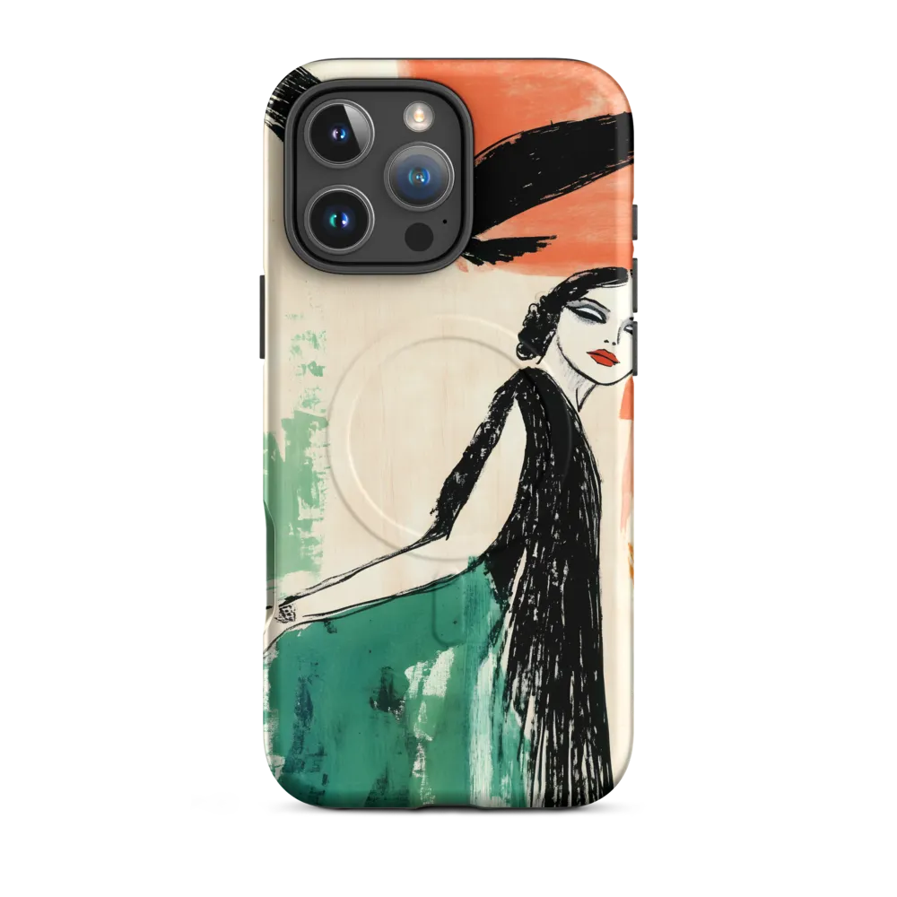 Elegance in Flight | Phone Case |  16 Pro Max | MagSafe® Tough Case | Matte