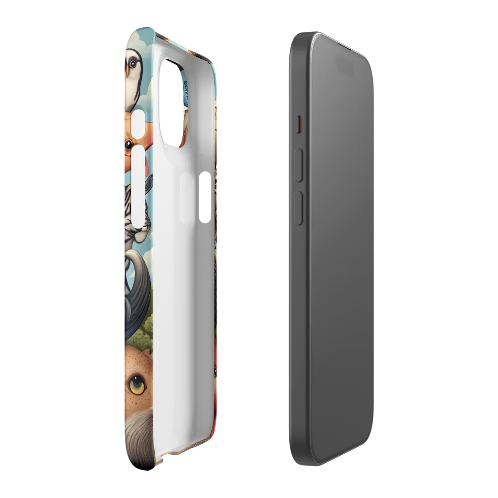 Harmonious Echoes of Wildlife | Phone Case |  15 | Snap Case | Matte