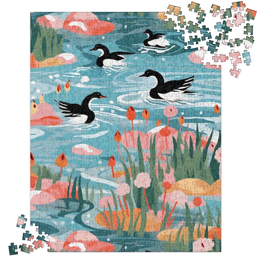 Serenity in Aquatic Harmony