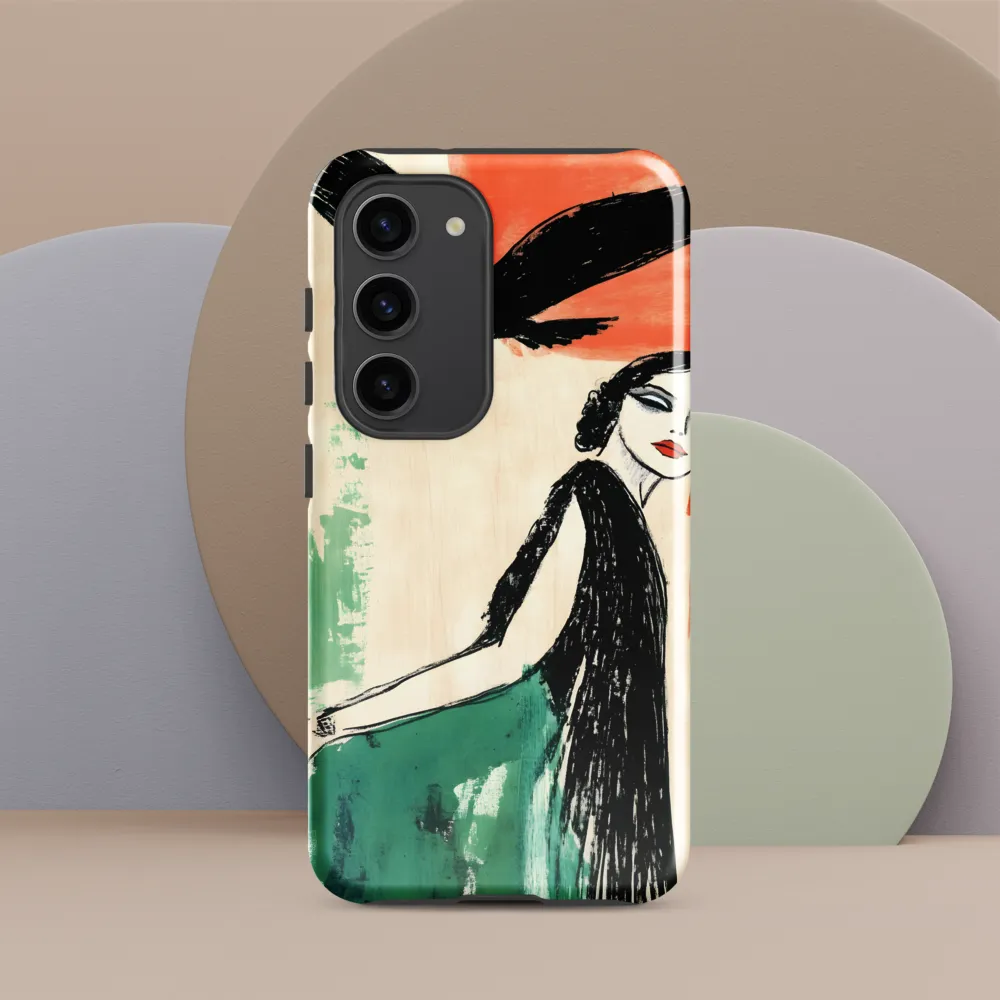 Elegance in Flight | Phone Case |  S23 | Tough Case | Glossy