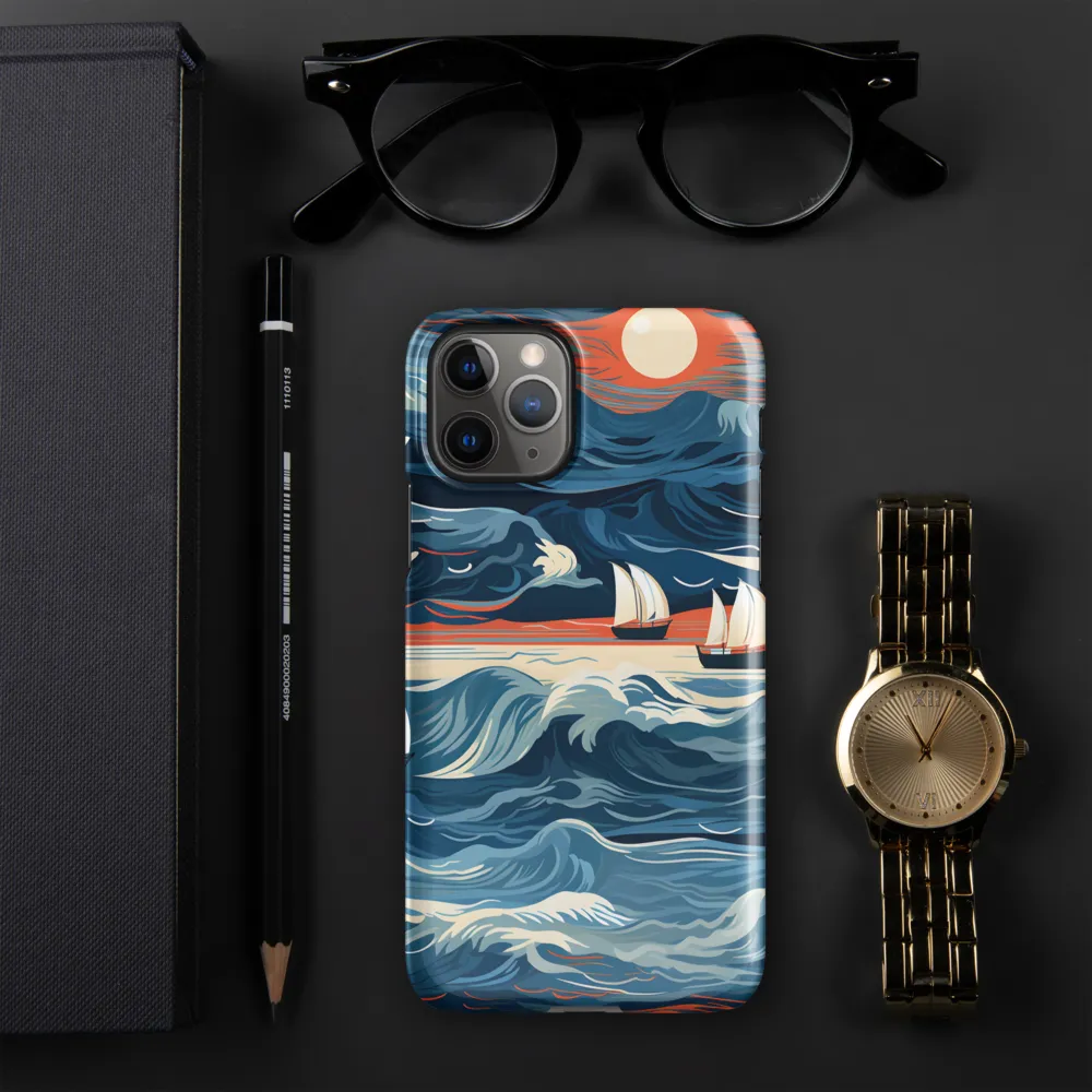 Ocean Whispers: A Voyage at Dusk