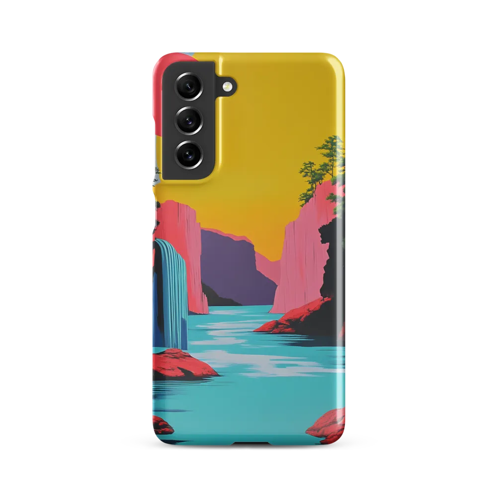 Dreamscape of Pink Cliffs and Turquoise Waters